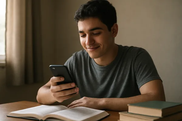 Joven estudiante argentino - becas progresar